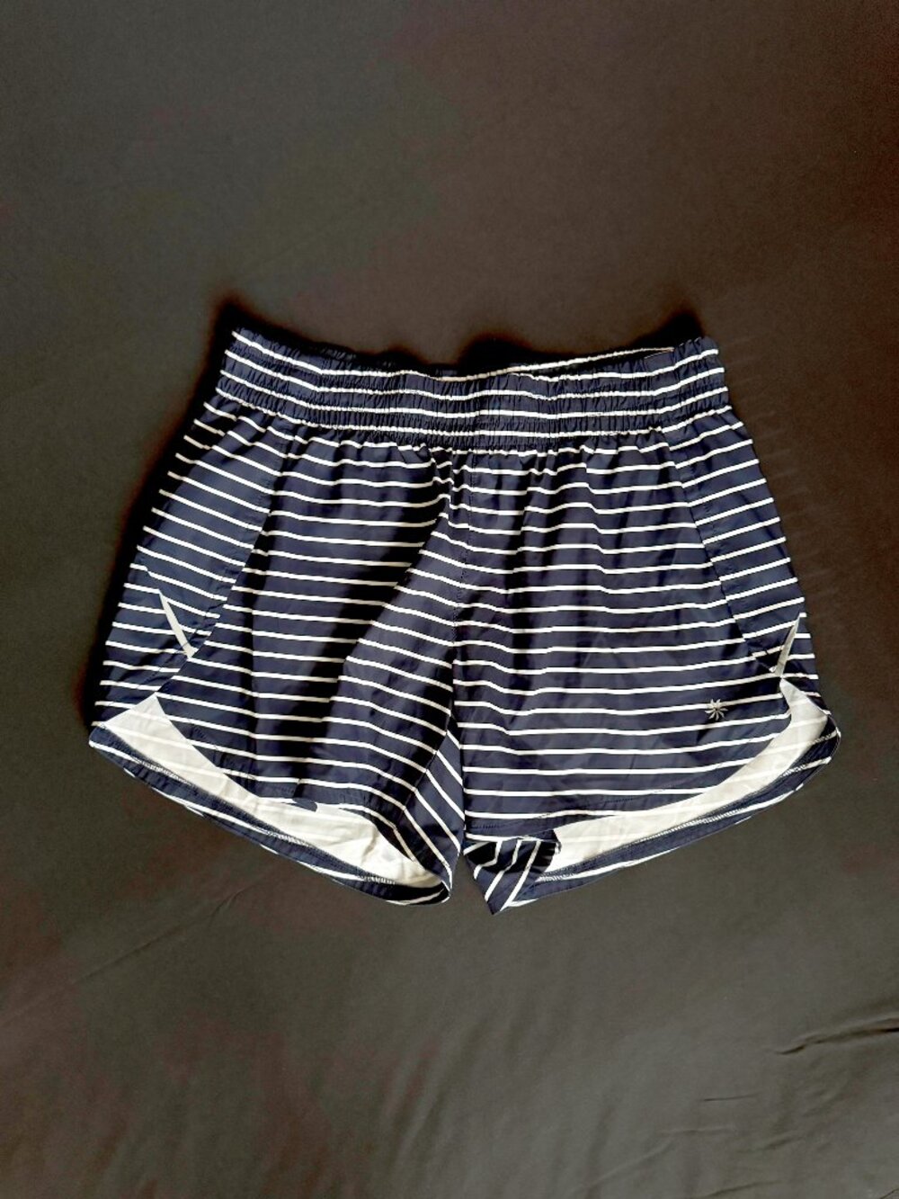 Athleta striped shorts